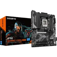 Gigabyte B760 GAMING X DDR4 GEN5, Intel, LGA 1700, Intel Celeron, Intel Core i3 12th Gen, Intel Core i3 13th Gen, Intel Core i3 14th Gen, Intel..., (B760 GAMING X D4 GEN5)