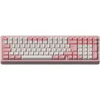 NUPHY Halo96 V2, langaton mekaaninen näppäimistö, 96%, Raspberry Switch, Sakura Fizz