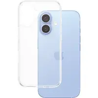 PanzerGlass iPhone 16 HardCase -suojakuori, Läpinäkyvä