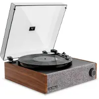 Victrola Eastwood LP levysoitin, pähkinä