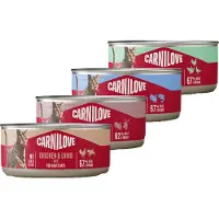 Carnilove Säästöpakkaus 24 x 100 g Cat Paté kalkkuna & poro kissan märkäruoka
