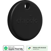 Chipolo POP älyseuralaite Androidille ja Apple iOS:lle, musta