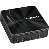 Gigabyte GB-BRR7-4800 PC/työasema barebone UCFF Musta 4800U 2 GHz (musta)