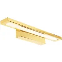 Toolight Kultainen Led-seinävalaisin 60cm APP837-1W