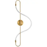 Toolight App858-w Long Gold Led-seinävalaisin