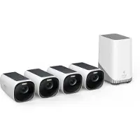 Anker eufyCam S330 (eufyCam 3) 4-Cam Kit valvontakamerajärjestelmä, 4 kameraa + HomeBase 3