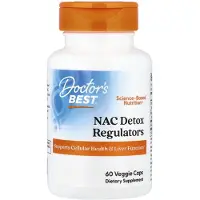 Doctors Best , NAC Detoksioregulaattorit Seleno Excellin kanssa, 60 kasvis kapselia