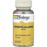 Solaray L-fenyylialaniinia 500 Mg 60 Yksiköt