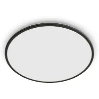 Philips SuperSlim LED IP54 Ø 25cm 4000K musta Superslim, himmennettävä, Musta, Metalli