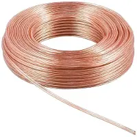 Goobay kaiutinkaapeli, 2 x 1.5 mm, 10 m, läpinäkyvä