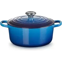 Le Creuset pyöreä pata 3,3 l Azure blue
