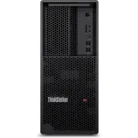 Lenovo ThinkStation P3 Tower Gen 2 Core Ultra 7 265K, 32 Gt, 1 Tt, Win 11 Pro -työasema, tornikotelo, musta