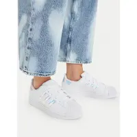 Adidas Originals Tennarit 'SUPERSTAR II' taivaansininen / valkoinen