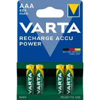 Varta – Ladattava Accu Power AAA 800mAh 4 kpl (56703101404)