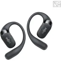 Shokz OpenFit 2+ langattomat korvasankakuulokkeet, musta
