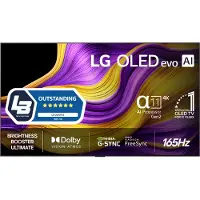 LG 77 tuumainen G54LW OLED evo TV seinäkiinnikkeellä (2025)