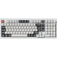 Keychron Q5 Ultra 96% 8K -langaton mekaaninen pelinäppäimistö, Silk POM Red, valkoinen