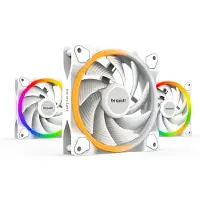 Be quiet! Light Wings White | 120mm PWM high-speed Triple-Pack, Tuuletin, 12 cm, 2500 RPM, 88,86 m³/h, Valkoinen (BL101)
