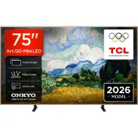 TCL 75" A400 Pro 4K QD-Mini LED TV (2026)
