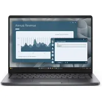 Dell Pro 14 PC14255 14" Ryzen 5 220, 16 Gt, 512 Gt, Radeon 740M, Win 11 Pro -kannettava, magnetiitti