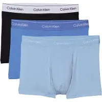 Calvin Klein Relaxed Fit Trunk 3Pk - Blue - XL