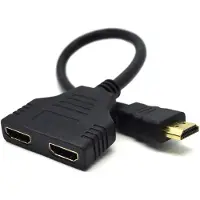 Cablexpert DSP-2PH4-04 - HDMI-jakaja - HDMI-liitin HDMI-vastaanottimeen - suojattu - passiivinen