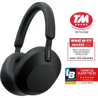 Sony WH-1000XM5 vastamelukuulokkeet, Musta