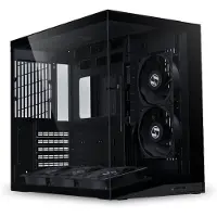 Lian Li 011 Dynamic Mini O11D mini V2 Flow, Mini Tower, PC, Musta, ATX, mikro ATX, Mini-ATX, Alumiini, Verkko, Karkaistu lasi, 16 cm (O11DMIV2FX)