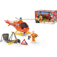 Simba Palomies Sami Wallaby -helikopteri ja figuuri