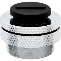 Corsair Hydro X Series XF Fill Port -täyttöportti ja tulppa, kromi
