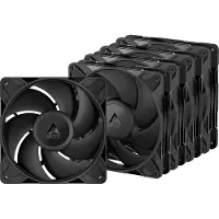 Arctic Cooling P14 Pro PST PWM -tuuletinsarja, nestelaakeri, 140 mm, 5 kpl, musta
