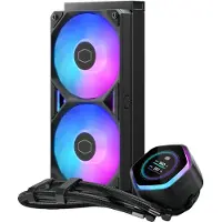 Cooler Master MasterLiquid 240 Atmos II LCD nestejäähdytin, musta