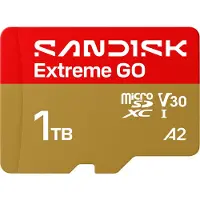SanDisk 1 Tt Extreme GO UHS-I U3 V30 microSDXC muistikortti