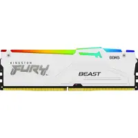 Kingston Technology FURY Beast 32GB 5600MT/s DDR5 CL36 DIMM (2 kpl) Valkoinen RGB EXPO (KF556C36BWEAK2-32)