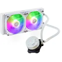 Cooler Master MasterLiquid 240L Core ARGB -nestejäähdytysjärjestelmä, valkoinen