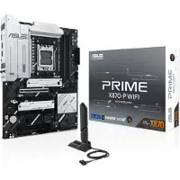 Asus Prime X870-P WIFI, AMD, Pistoke AM5, AMD Ryzen 7000 Series, AMD Ryzen 8000 Series, AMD Ryzen 9000 Series, Pistoke AM5, DDR5-SDRAM, 192 GB (90MB1IS0-M0EAY0)
