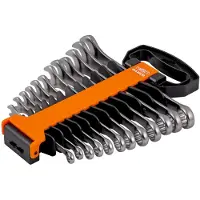 Bahco lenkkiavainsarja 111M/SH12, 9–18 mm, 12 osaa, pidike