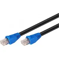 Microconnect Cat6 UTP RJ45 10m -verkkokaapeli, musta