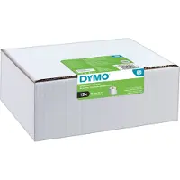 Dymo LW - Suuret osoitetarrat - 36 x 89 mm - S0722410, Läpinäkyvä, Itse kiinnittyvä tulostintarra, Muovi, Kiinteä, Suorakulmio, LabelWriter (2093093)