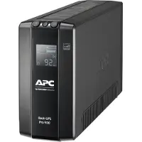 Schneider Electric Back UPS Pro BR 900VA, 6 pistorasia, AVR, LCD-käyttöliittymä (BR900MI)