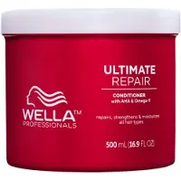 Wella Ultimate Repair Conditioner kosteuttava hoitoaine vaurioituneille ja värjätyille hiuksille 500 ml