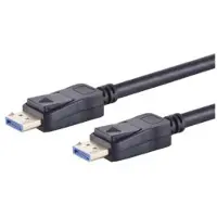 Microconnect MC-DP-8K-300V2.0B DisplayPort 2.0 -kaapeli, jossa 8K, 3 m, musta