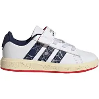 Adidas Grand Court Spider-Man El K - White - 35
