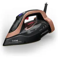 Tefal Ultimate Power Pro FV9E50 Dry &amp; Steam -silitysrauta Durilium AirGlide Autoclean pohja 3200 W musta, kupari