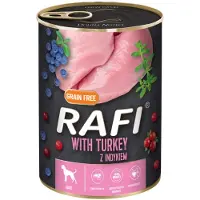 Dolina Noteci Rafi-märkäruoka koirille kalkkunalla, säilyke, 400 g