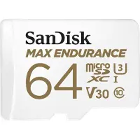 SanDisk 64gb max endurance microsdhc card with adapter 30 000 hours