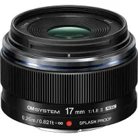 OM SYSTEM M.Zuiko Digital ED 17mm f/1,8 II Black