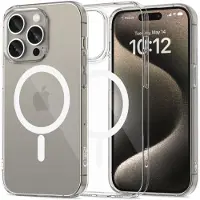 Tech-Protect iPhone 15 Pro FlexAir magneettinen TPU-kotelo - Kirkas