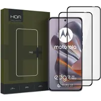 Hofi Motorola Edge 50 Neo/60 Neo Premium Pro+ Panssarilasi - 9H - 2 Kpl. - Musta Reuna