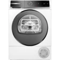 Bosch Serie 8 lämpöpumppukuivausrumpu, 9 kg, valkoinen (WQB246DSSN)